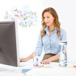 BRITA - Fill&Serve Waterfilterkaraf - 1,3L - Wit Grafiet - Inclusief 1 MicroDisc Waterfilter -Premium Waterflessenwinkel 1200x1200 143