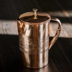 Puur Koperen Kan Bloempatroon - 1,5 Liter 14 Puur Koperen Kan Bloempatroon - 1,5 Liter -Premium Waterflessenwinkel 1200x1200 168