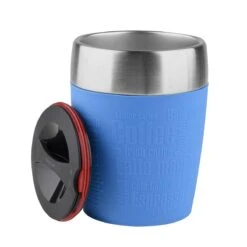 Tefal TRAVEL CUP K30833 Isoleerbeker - Inhoud 0.2L RVS / Blauw -Premium Waterflessenwinkel 1200x1200 518