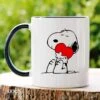 Snoopy Cute Mok - Snoopy Producten - Vrouwen Cadeautje - Valentijn Cadeautjes Voor Haar - Verjaardag Cadeau Man - Valentijn Cadeu Man - Mokken - Theeglazen - Koffiekopjes -Premium Waterflessenwinkel 1200x1200 590