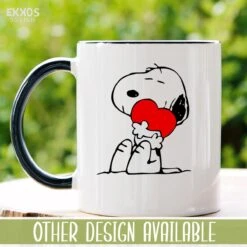 Snoopy Cute Mok - Snoopy Producten - Vrouwen Cadeautje - Valentijn Cadeautjes Voor Haar - Verjaardag Cadeau Man - Valentijn Cadeu Man - Mokken - Theeglazen - Koffiekopjes -Premium Waterflessenwinkel 1200x1200 592