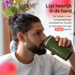 Triple J® Koffiebeker To Go - Thermosbeker - BPA & Lekvrij - 510ml - Groen 16 Triple J® Koffiebeker To Go - Thermosbeker - BPA & Lekvrij - 510ml - Groen -Premium Waterflessenwinkel 1200x1200 611