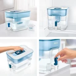 BRITA - Waterfilterkan Flow Cool - Blauw - 8,2L 20 BRITA - Waterfilterkan Flow Cool - Blauw - 8,2L -Premium Waterflessenwinkel 1200x1200 62