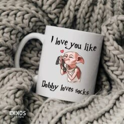 Harry Potter Dobby Mok - Harry Potter - Cadeau Voor Vrouw - Koffiemok - Grappige Cadeaus - Cadeau Voor Man - Kado Man - Kado Vrouw - Valentijn Cadeautje Voor Haar - Mokken En Bekers - Verjaardag Cadeau - Koffiekopjes - Mok Met Tekst -Premium Waterflessenwinkel 1200x1200 630