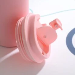 Premium RVS Koffiebeker To Go - Thermosbeker - Theebeker - 380ml - Roze -Premium Waterflessenwinkel 1200x1200 725