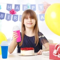 Igoods Slush Puppy Beker | Slush Maker | Slush Puppy | Slush Beker | Slush Puppy Maker - Blauw -Premium Waterflessenwinkel 1200x1200 799