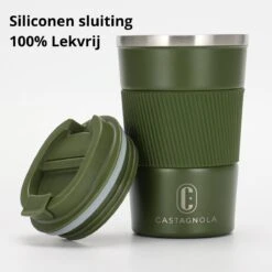 Castagnola Design RVS Koffiebeker To Go - Groen - 380ml - Thermosbeker - Theebeker 14 Castagnola Design RVS Koffiebeker To Go - Groen - 380ml - Thermosbeker - Theebeker -Premium Waterflessenwinkel 1200x1200 920