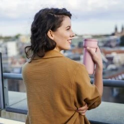 Mepal Isoleerbeker Ellipse 475 Ml – Houdt Je Drankje 6 Uur Warm En 10 Uur Koud – Natural Brushed – Koffiebeker To Go – Lekdicht – Thermosbeker -Premium Waterflessenwinkel 1200x1200 930