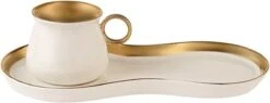 Karaca -Delon- Set Van 2 Koffiekopset-voor Twee Personen-Turkse Koffie-espresso-wit-gold-porselein- 9 Karaca -Delon- Set Van 2 Koffiekopset-voor Twee Personen-Turkse Koffie-espresso-wit-gold-porselein- -Premium Waterflessenwinkel 1200x461