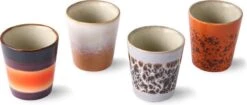 HKliving Ristretto 70`s Style Ceramic - Set Van 4 8 HKliving Ristretto 70`s Style Ceramic - Set Van 4 -Premium Waterflessenwinkel 1200x509
