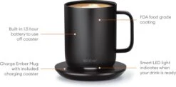 Ember Mug2 (Black) -Premium Waterflessenwinkel 1200x595 2