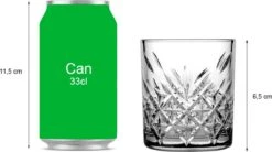 Pasabahce Timeless Likeurglas - 210 Ml - 6 Stuks -Premium Waterflessenwinkel 1200x670