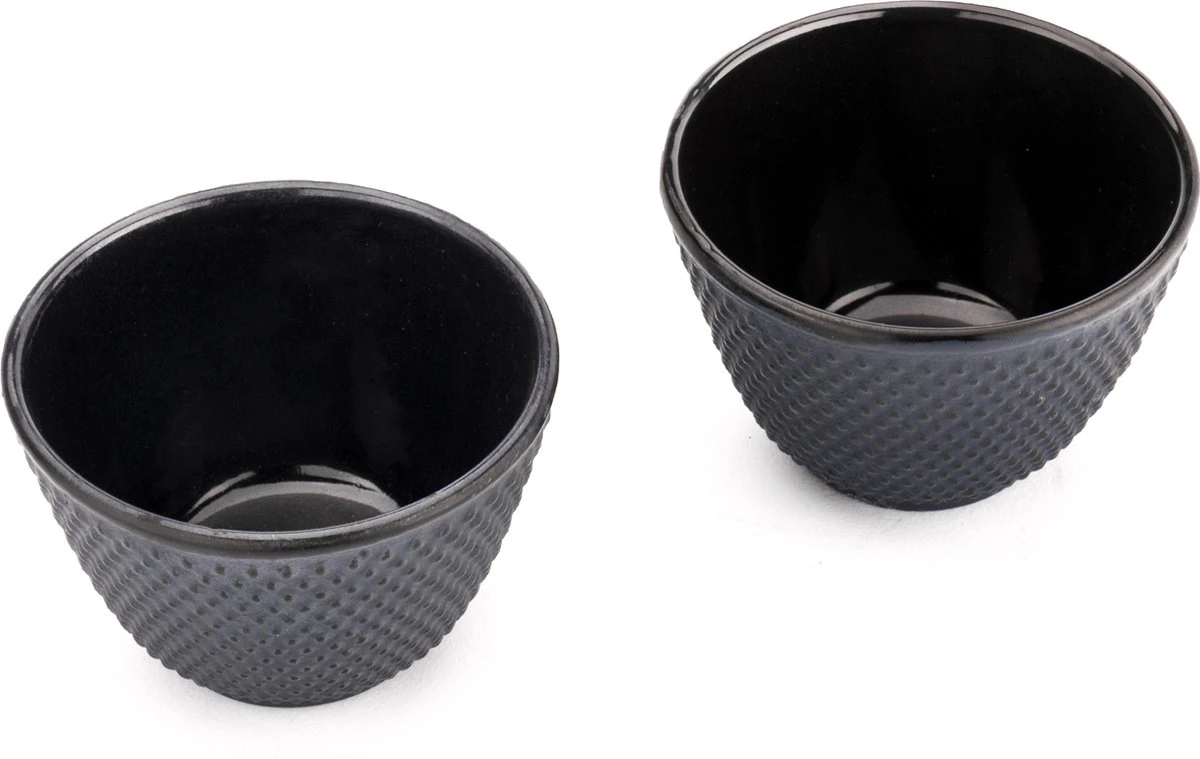 Bredemeijer - Kopjes Xilin Gietijzer Blauw Set/2 4 Bredemeijer - Kopjes Xilin Gietijzer Blauw Set/2 - Afbeelding 2