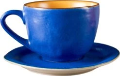 Vivi Oggi - Koffiekopjes Set Van 6 - Ø 9cm - Cappuccino - Kop En Schotel - 150 Ml - Italië -Premium Waterflessenwinkel 1200x764