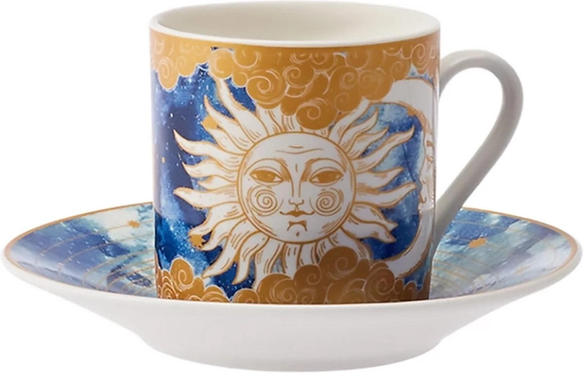 Karaca - Astrologisch Coffee Cup Set Voor 6 - Romantische Koffieliefhebbers - Espresso Mokken Set - Espresso Mok - Turkse Koffie - Valentijn Cadeau - Gift Box 10 Karaca - Astrologisch Coffee Cup Set Voor 6 - Romantische Koffieliefhebbers - Espresso Mokken Set - Espresso Mok - Turkse Koffie - Valentijn Cadeau - Gift Box - Afbeelding 8