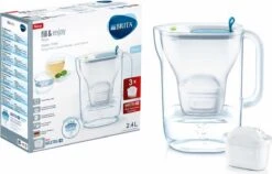 BRITA - Waterfilterkan Style Cool - Blauw - 2,4L + 3 MAXTRA+ Waterfilterpatronen -Premium Waterflessenwinkel 1200x769