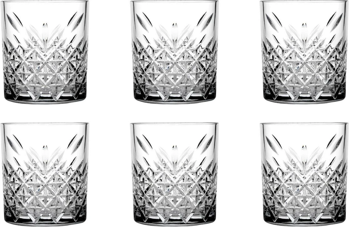 Pasabahce Timeless Tumblerglazen - 355ml - 9,6cm - Transparant - 6 Stuks 8 Pasabahce Timeless Tumblerglazen - 355ml - 9,6cm - Transparant - 6 Stuks - Afbeelding 6