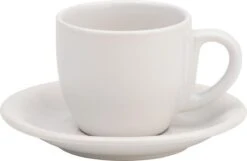 Lite-Body Hermes Kop En Schotel - 18 Cl - Set Van 6 Stuks - Wit -Premium Waterflessenwinkel 1200x784 3