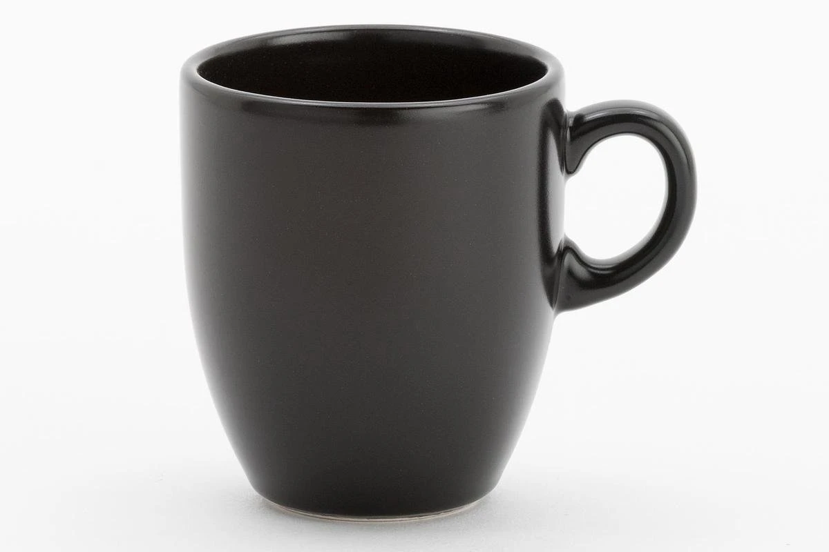 Lite-Body Hermes Koffie Beker - 20cl - Set Van 6 Stuks - Zwart Mat 5 Lite-Body Hermes Koffie Beker - 20cl - Set Van 6 Stuks - Zwart Mat - Afbeelding 3