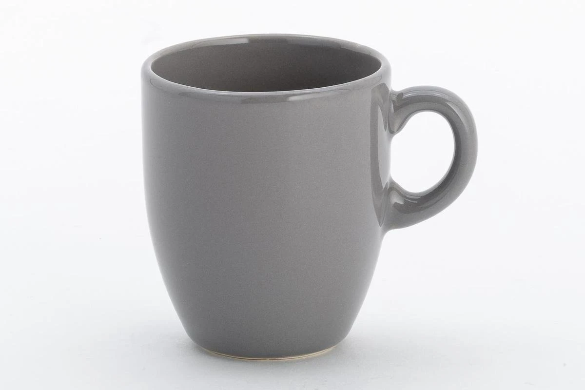 Lite-Body Hermes Koffie Beker 20 Cl - Set Van 6 Stuks - Aardewerk - Grijs 4 Lite-Body Hermes Koffie Beker 20 Cl - Set Van 6 Stuks - Aardewerk - Grijs - Afbeelding 2