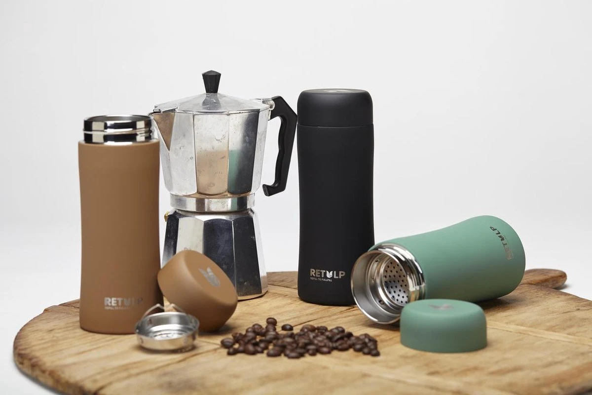 Retulp - Tumbler Thermosbeker - Teal Green - 300 Ml - Thermosfles - Groen 6 Retulp - Tumbler Thermosbeker - Teal Green - 300 Ml - Thermosfles - Groen - Afbeelding 4