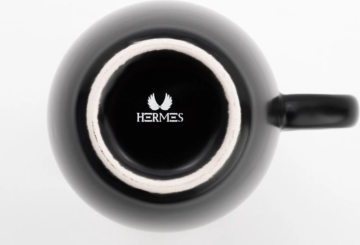 Lite-Body Hermes Koffie Beker - 20cl - Set Van 6 Stuks - Zwart Mat 4 Lite-Body Hermes Koffie Beker - 20cl - Set Van 6 Stuks - Zwart Mat - Afbeelding 2