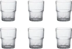 Duralex Empilable Waterglas - 20 Cl - 6 Stuks