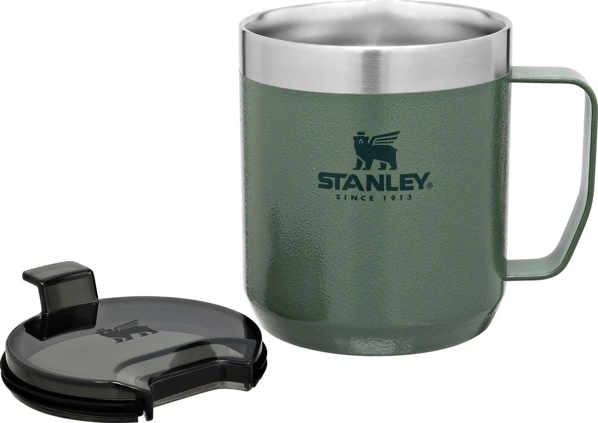 Stanley The Legendary Camp Mug 0,35L - Beker - Hammertone Green 4 Stanley The Legendary Camp Mug 0,35L - Beker - Hammertone Green - Afbeelding 2