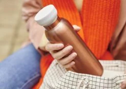 Mepal – Isoleerfles Ellipse 500 Ml – Houdt Je Drankje 12 Uur Warm En 24 Uur Koud – Rose Gold – Geschikt Voor Bruiswater – Thermosfles – Lekdicht -Premium Waterflessenwinkel 1200x853 2