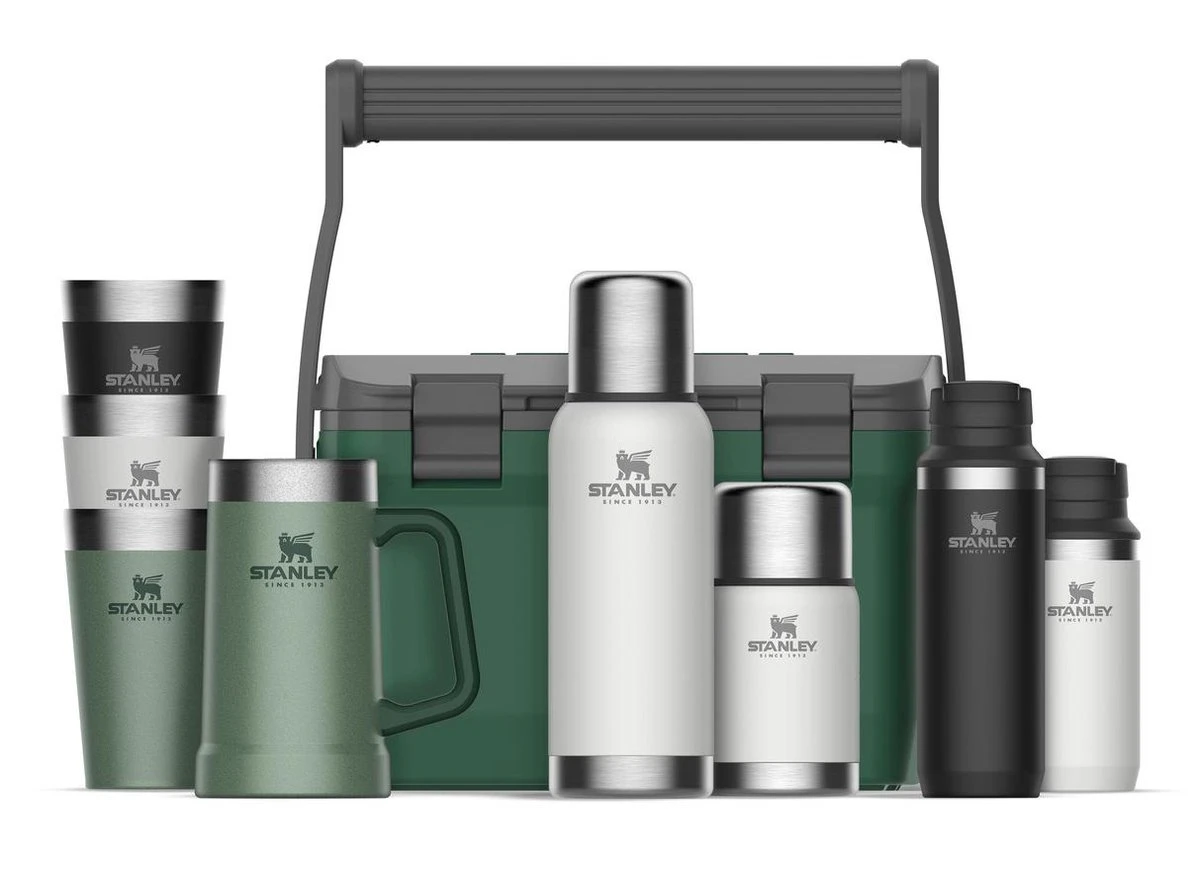 Stanley The Big Grip Beer Stein 0,7L - Beker - Hammertone Green 14 Stanley The Big Grip Beer Stein 0,7L - Beker - Hammertone Green - Afbeelding 12