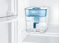 BRITA - Waterfilterkan - Flow Cool - Blauw - 8,2L + 12 Pack MAXTRA+ Waterfilterpatronen - Voordeelverpakking -Premium Waterflessenwinkel 1200x877 3