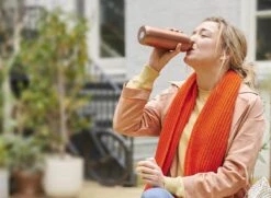 Mepal – Isoleerfles Ellipse 500 Ml – Houdt Je Drankje 12 Uur Warm En 24 Uur Koud – Rose Gold – Geschikt Voor Bruiswater – Thermosfles – Lekdicht -Premium Waterflessenwinkel 1200x881