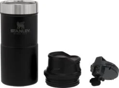 Stanley Trigger-Action Travel Mug 0.35L - Thermosfles - Matt Black -Premium Waterflessenwinkel 1200x890
