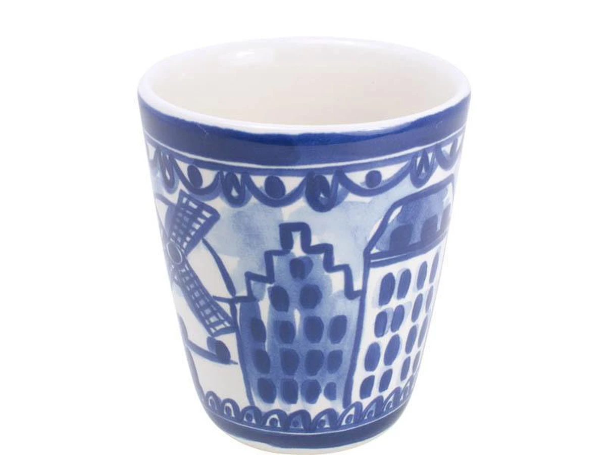 Blond Amsterdam Delfts Blond Mok - Molen - Aardewerk 10 Blond Amsterdam Delfts Blond Mok - Molen - Aardewerk - Afbeelding 8