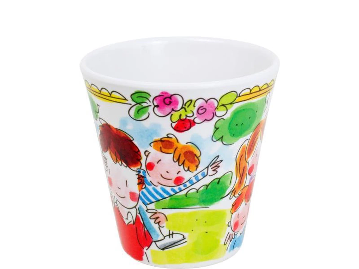 Blond Amsterdam - Even Bijkletsen - Beker - Love - 0,2L - Melamine 4 Blond Amsterdam - Even Bijkletsen - Beker - Love - 0,2L - Melamine - Afbeelding 2