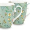 Pip Studio. Set Van 2 Grote Mokken Jolie Flowers Blue 350ml -Premium Waterflessenwinkel 1200x911 3