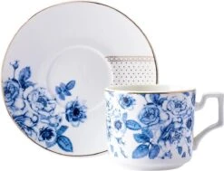 Karaca -Manolya Set Van 6 Koffiekopjes- 100 Ml-12-delig, 6 Espressokopjes En 6 Schoteltjes, Moccakopjes, Cappuccino, Koffieserviesset Van Porselein -Premium Waterflessenwinkel 1200x920 1