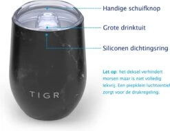 TIGR The Combo - Voordeelset Minimalist Thermosfles En Cup Warmhoudbeker - 500ml - Zwart Marmer 10 TIGR The Combo - Voordeelset Minimalist Thermosfles En Cup Warmhoudbeker - 500ml - Zwart Marmer -Premium Waterflessenwinkel 1200x929
