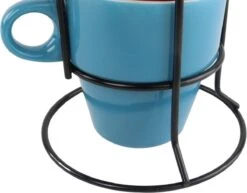 Orange85 Koffiekopjes - Met Houder - Set Van 6 - Gekleurd - 300 Ml - Keramiek -Premium Waterflessenwinkel 1200x936 1