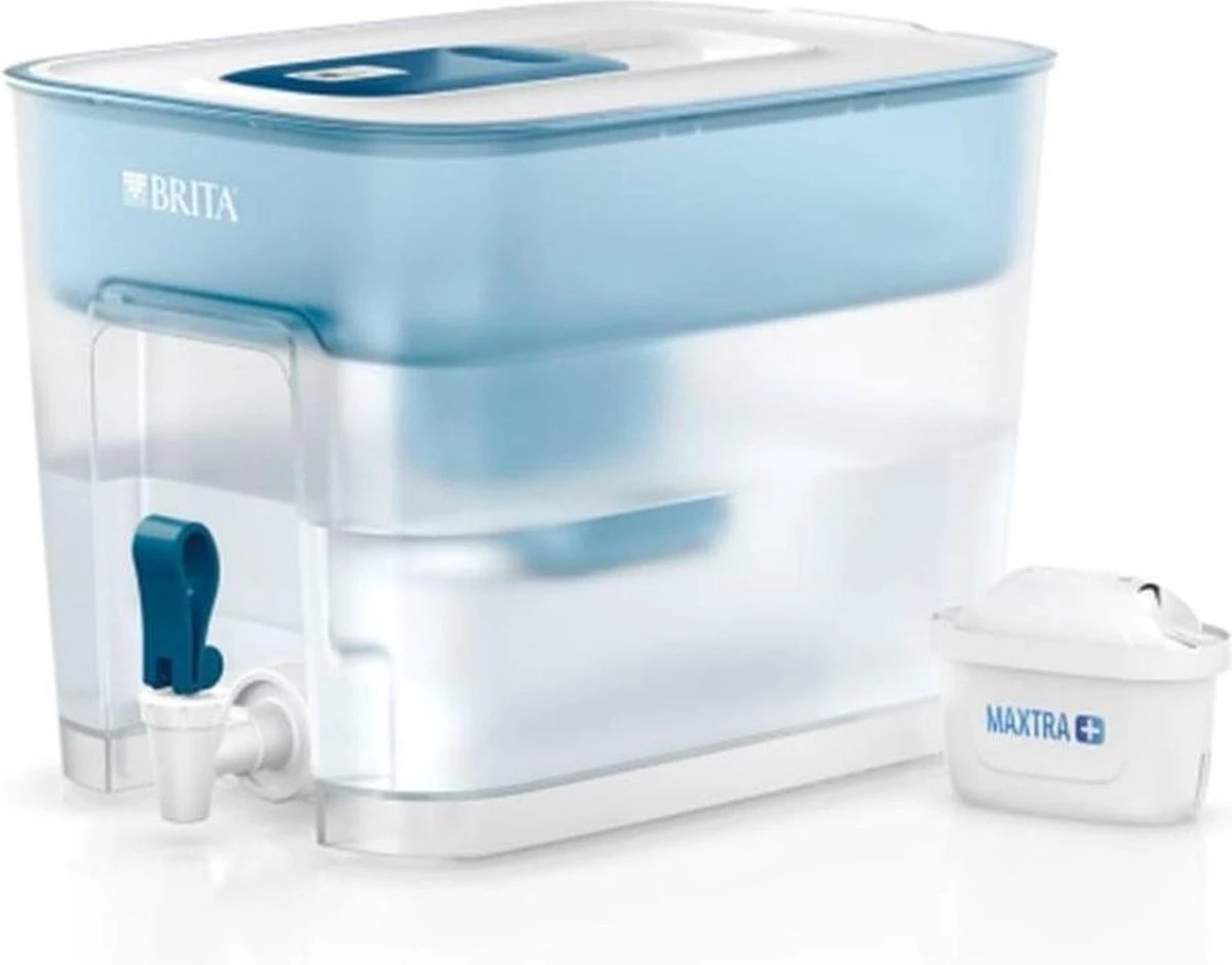 BRITA - Waterfilterkan Flow Cool - Blauw - 8,2L 4 BRITA - Waterfilterkan Flow Cool - Blauw - 8,2L - Afbeelding 2