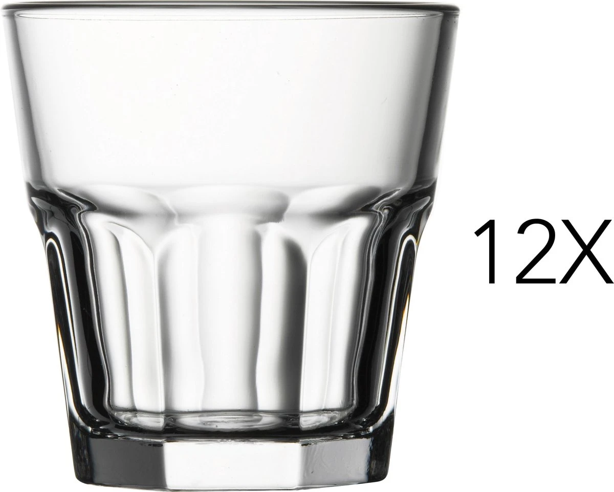 Mammoet Casablanca Tumblerglas - 200ml - 9cm - 12 Stuks 8 Mammoet Casablanca Tumblerglas - 200ml - 9cm - 12 Stuks - Afbeelding 6