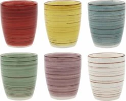 Studio Tavola Bekers Ocean Blue 160 Ml - 6 Stuks 13 Studio Tavola Bekers Ocean Blue 160 Ml - 6 Stuks -Premium Waterflessenwinkel 1200x964 1