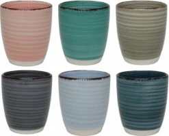 Studio Tavola Bekers Ocean Blue 160 Ml - 6 Stuks 16 Studio Tavola Bekers Ocean Blue 160 Ml - 6 Stuks -Premium Waterflessenwinkel 1200x968 2