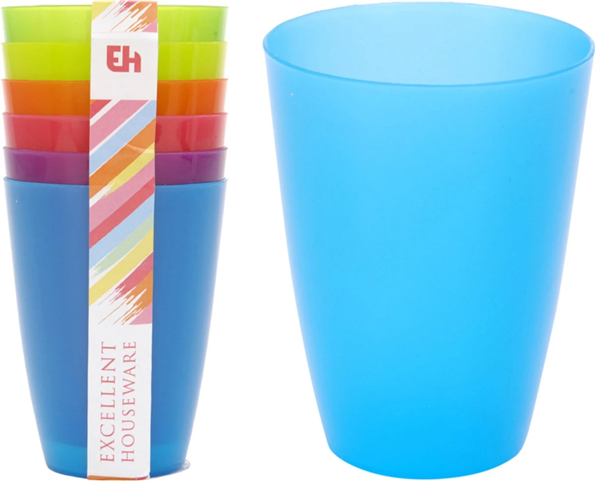 Pro Garden Bekerset Pp Confetti Junior 10 Cm 6-delig 6 Pro Garden Bekerset Pp Confetti Junior 10 Cm 6-delig - Afbeelding 4