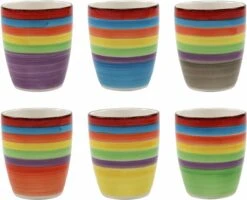 Studio Tavola Bekers Ocean Blue 160 Ml - 6 Stuks 17 Studio Tavola Bekers Ocean Blue 160 Ml - 6 Stuks -Premium Waterflessenwinkel 1200x973 1