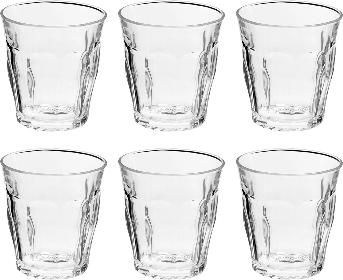 Duralex Picardie Waterglas 310 Ml - Gehard Glas - 6 Stuks 21 Duralex Picardie Waterglas 310 Ml - Gehard Glas - 6 Stuks - Afbeelding 19
