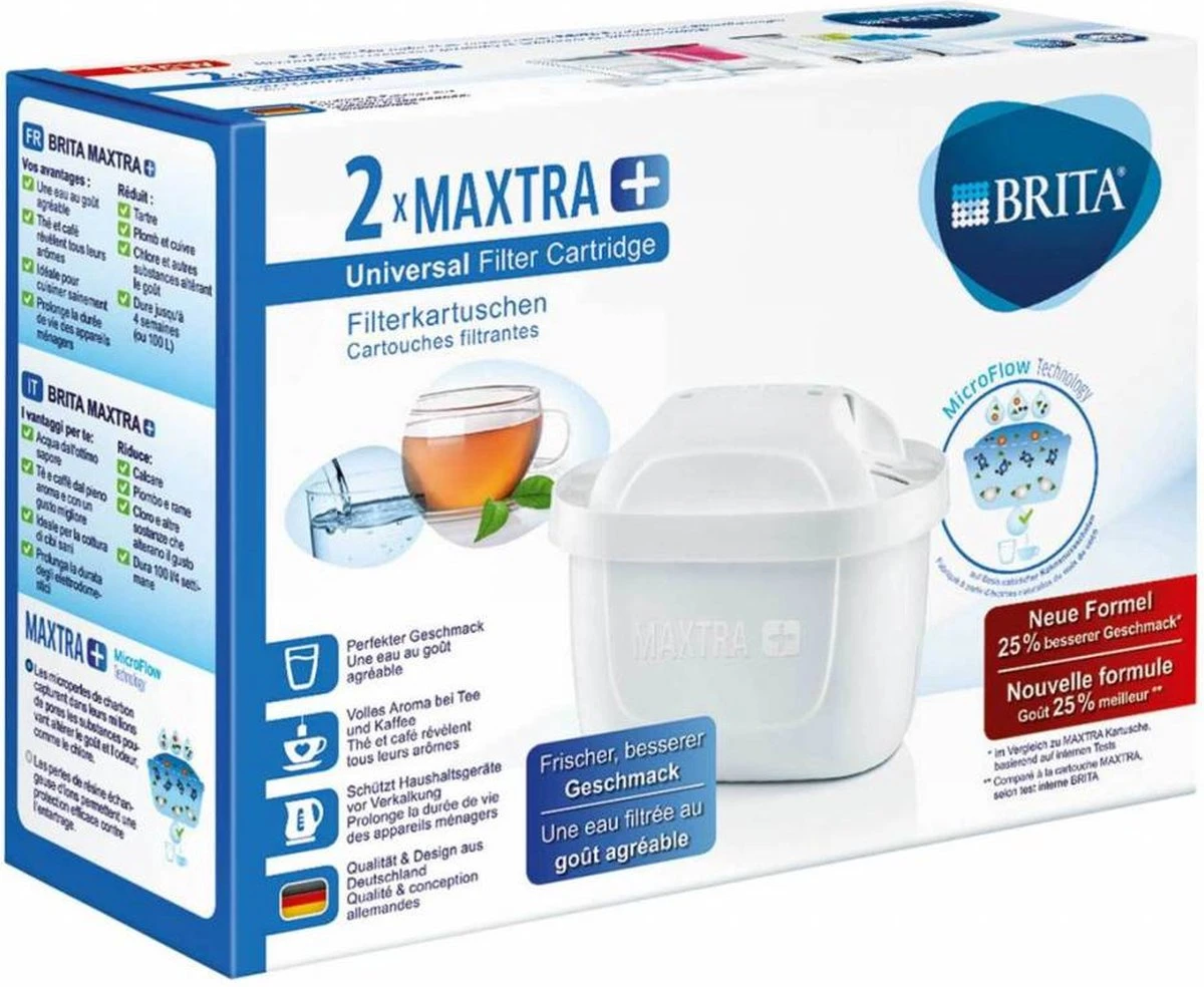 BRITA Maxtra+ Filterpatronen - 3 Stuks 14 BRITA Maxtra+ Filterpatronen - 3 Stuks - Afbeelding 12