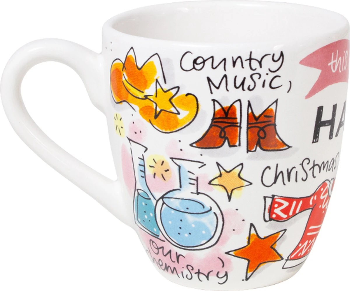 Blond Amsterdam, Happy - Mini Mok Art 4 Blond Amsterdam, Happy - Mini Mok Art - Afbeelding 2