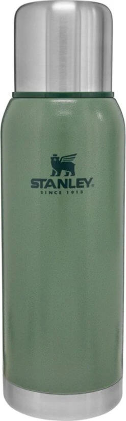 Stanley The Stainless Steel Vacuum Bottle 1,0L - Thermosfles - Hammertone Green -Premium Waterflessenwinkel 361x1200 1