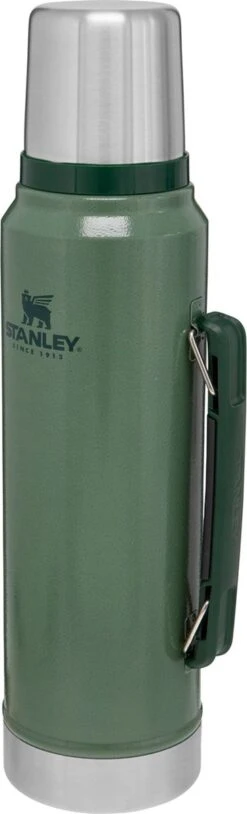 Stanley The Legendary Classic Bottle 1,00L - Thermosfles - Hammertone Green 31 Stanley The Legendary Classic Bottle 1,00L - Thermosfles - Hammertone Green -Premium Waterflessenwinkel 364x1200